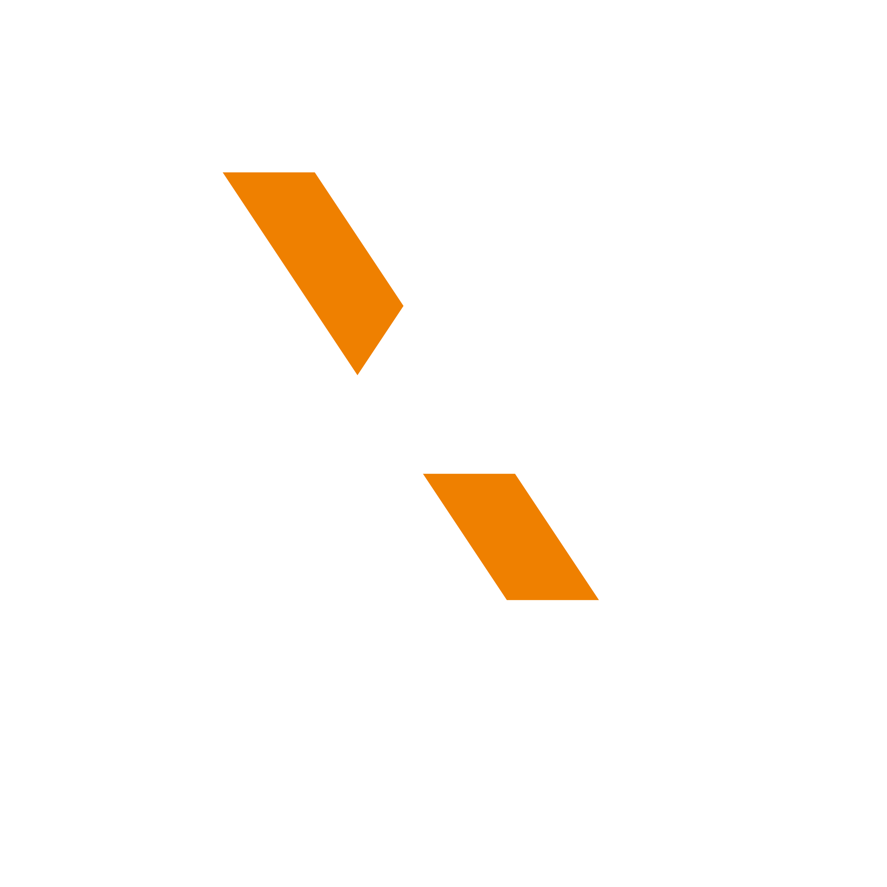 Exaflair stacked logo on almost black